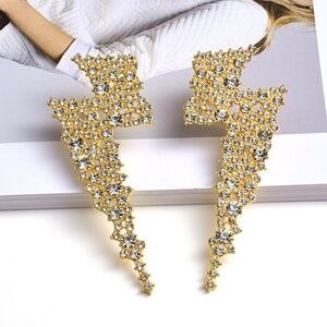 White Lightning Earrings